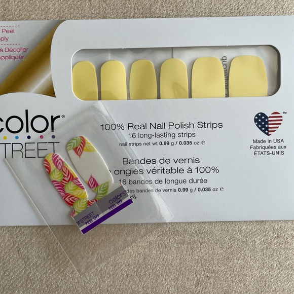 Color Street Other - Color Street - Belgium Buttercup with Fern accent